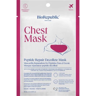 PEPTIDE REPAIR DECOLLETE MASK (MASCARILLA ANTI-EDAD PARA ESCOTE CON PÉPTIDOS Y ÁCIDO HIALURÓNICO)